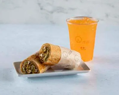 Falafel Sandwich Soda Combo